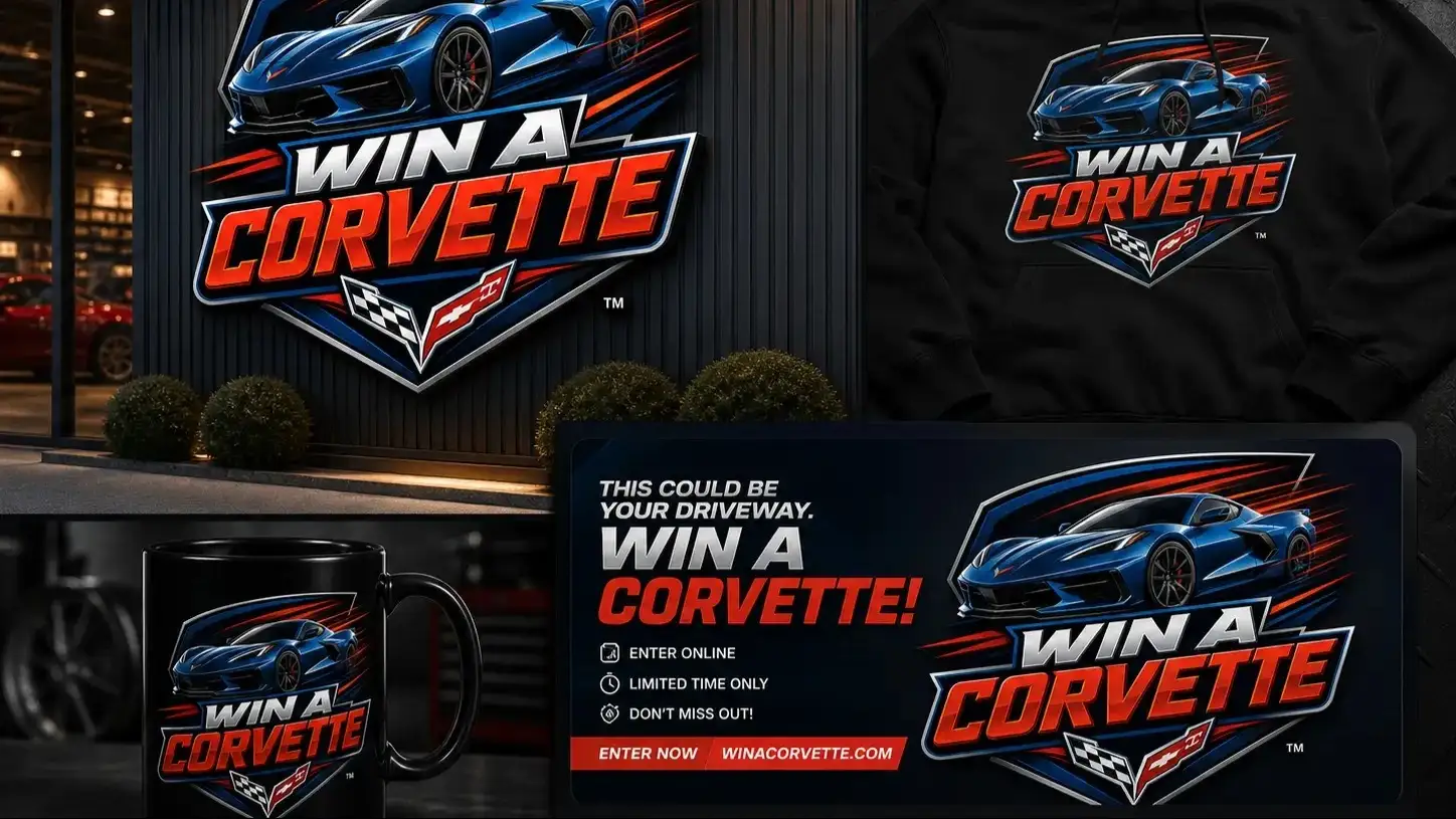 WIN A CORVETTE — DRIVEN BY “REAL.”